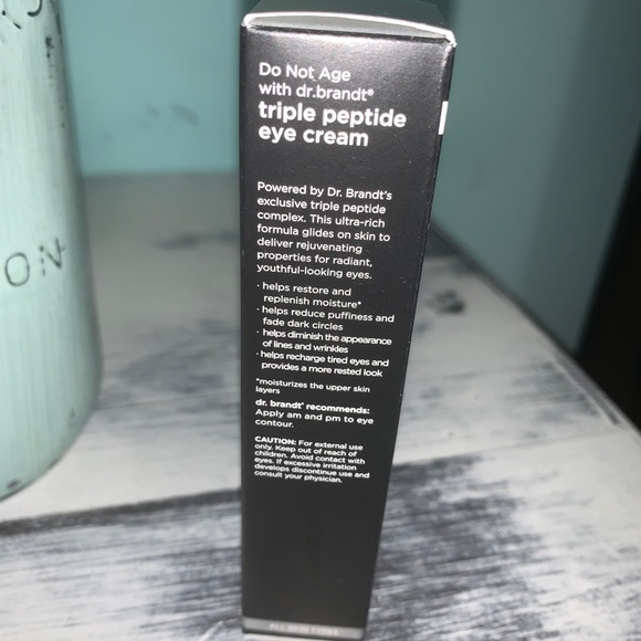 Dr. Brant Do Not Age Triple Peptide Eye Cream - Picture 2 of 3